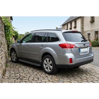 Sidosteg Tayga Black (2 st, aluminium) foto 1