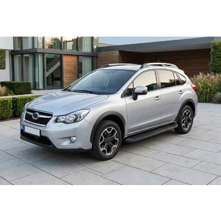 Sidosteg Tayga Black (2 st, aluminium) foto 1