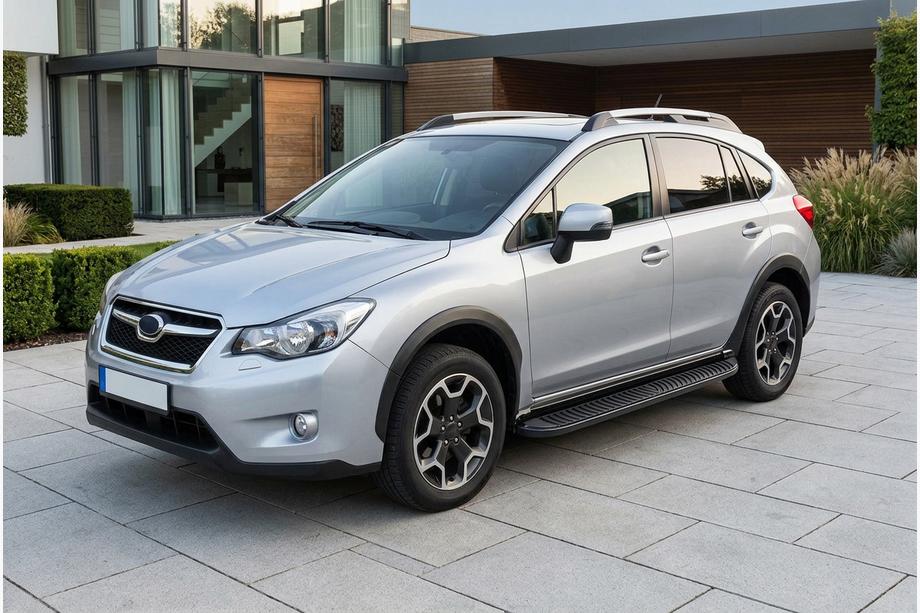 Subaru XV 2011–2017 Sidosteg Tayga Black (2 st, aluminium) Image