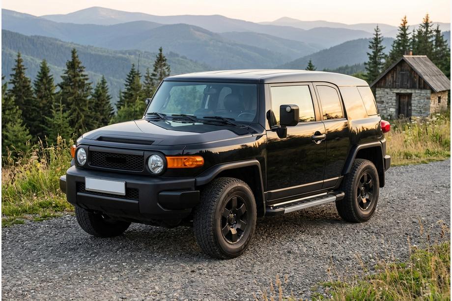 Toyota FJ Cruiser 2006–2022 Sidosteg RedLine V1 (2 st, aluminium) Image