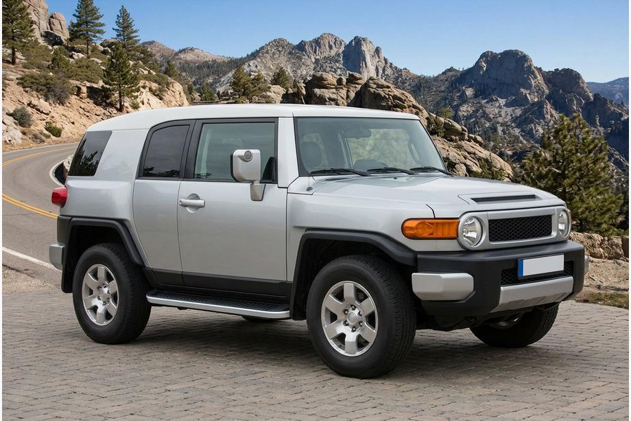 Toyota FJ Cruiser 2006–2022 Sidosteg Tayga Grey (2 st, aluminium) Image