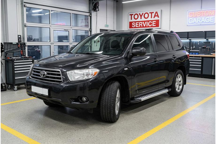 Toyota Highlander 2008–2013 Sidosteg New Vision Grey (2 st, aluminium) Image