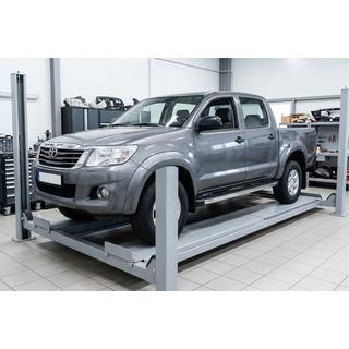 Sidosteg BlackLine (2 st, aluminium) Toyota Hilux 2006–2015 foto 1