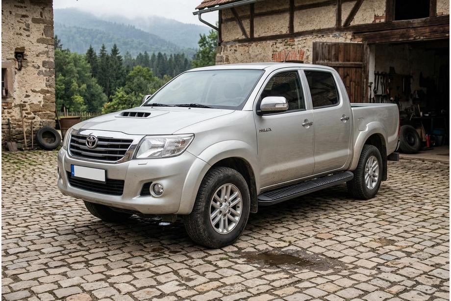 Toyota Hilux 2006–2015 Sidosteg Tayga Black (2 st, aluminium) Image