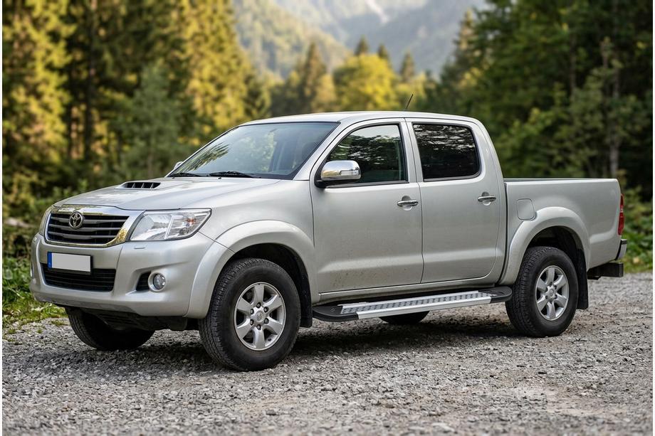 Toyota Hilux 2006–2015 Sidosteg New Vision Grey (2 st, aluminium) Image