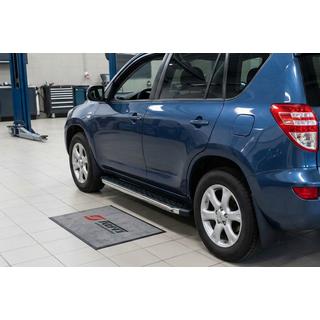 Sidosteg BlackLine (2 st, aluminium) foto 1