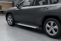Toyota Rav 4 2019–2025 Sidosteg New Vision Grey (2 st, aluminium) foto 1