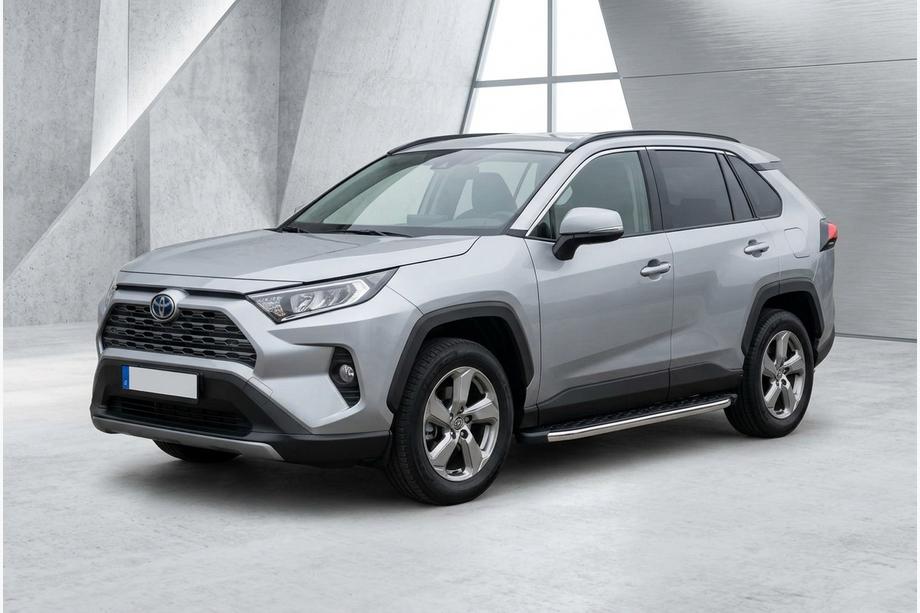 Toyota Rav 4 2019–2025 Sidosteg BlackLine (2 st, aluminium) Foto 1