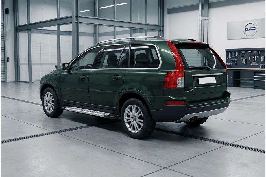 Volvo XC90 2002–2014 Sidosteg New Vision Grey (2 st, aluminium) Foto 1