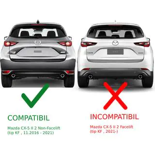 Stänkskydd Premium 2017-2021 (4 st) Mazda CX-5 2017–2025 foto 2