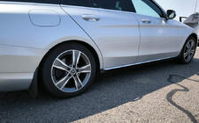 Mercedes C-class W205 2014–2021 Stänkskydd Premium (4 st) foto 5