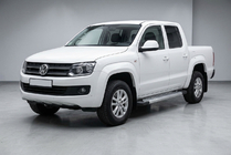 Volkswagen Amarok 2010–2022 Sidosteg New Vision Grey (2 st, aluminium) foto 1
