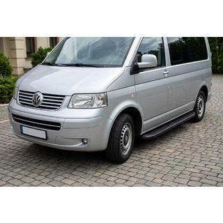 Sidosteg Tayga Black (2 st, aluminium) Volkswagen T5 Transporter 2003–2010 foto 1