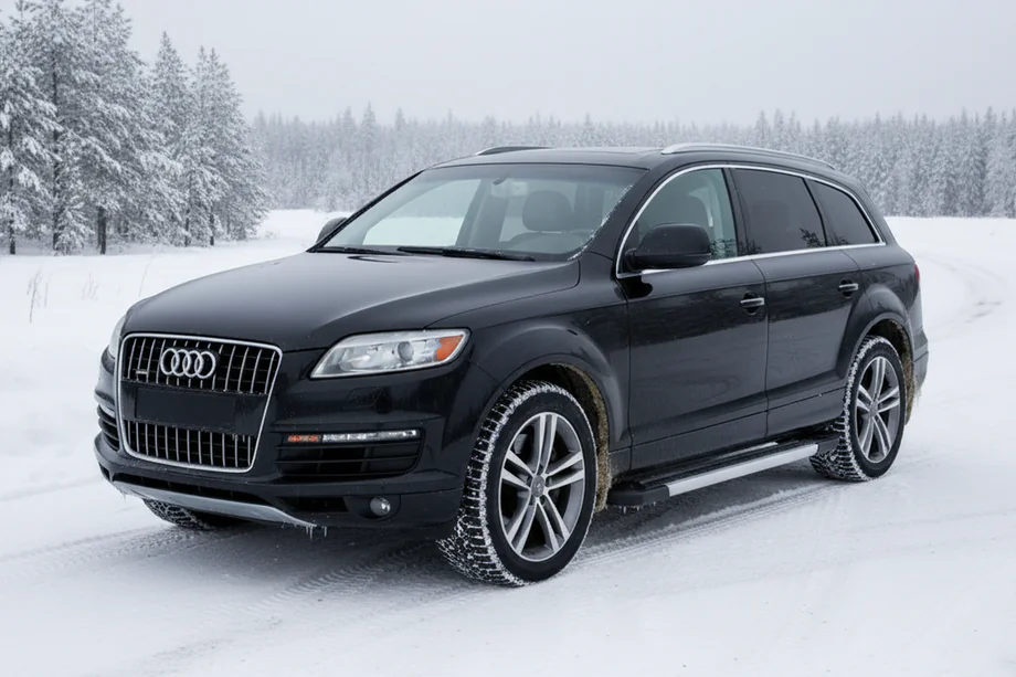 Audi Q7 2005–2015 Sidosteg New Vision Grey (2 st, aluminium) Image
