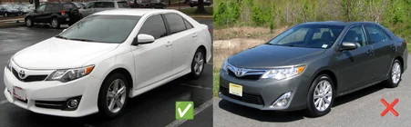 Toyota Camry 2011–2017 Premium stänkskydd (för USA SE, 2011-2014, 4 st) foto 4