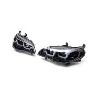 Framstrålkastare med LED-belysning (2 st, mörka) BMW X5 E70 2007–2013 foto 1