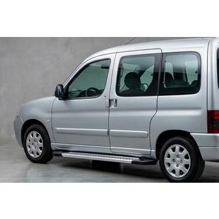 Sidosteg New Vision Grey (2 st, aluminium) Peugeot Partner 1996–2008 foto 1