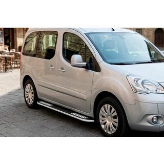Sidosteg Tayga V2 (2 st, aluminium) Peugeot Partner Tepee 2008–2018 foto 1