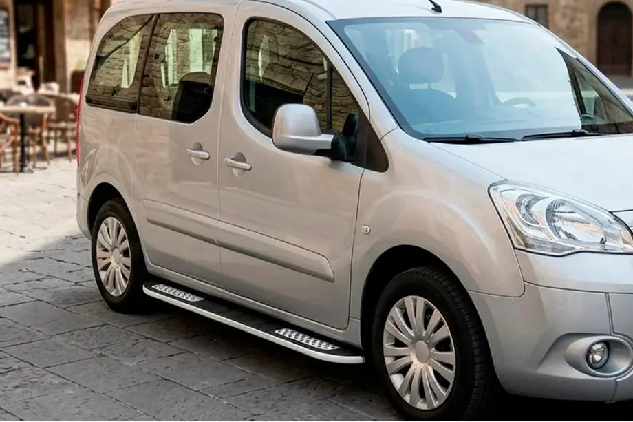 Peugeot Partner Tepee 2008–2018 Sidosteg Tayga V2 (2 st, aluminium) Image