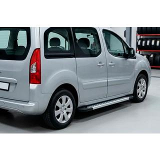 Sidosteg New Vision Grey (2 st, aluminium) Peugeot Partner Tepee 2008–2018 foto 1