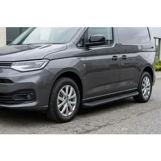 Sidosteg Tayga Black (2 st, aluminium) foto 1