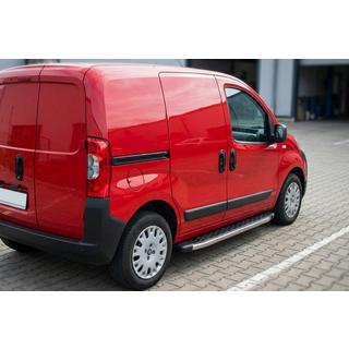 Sidosteg BlackLine (2 st, aluminium) Fiat Fiorino/Qubo 2008–2024 foto 1