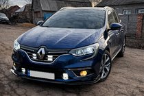 Renault Megane IV 2016–2025 Frontspoilerläpp till stötfångare (svart) foto 1