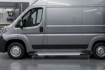 Peugeot Boxer 2006–2025 Sidosteg New Vision Grey (2 st, aluminium) foto 1