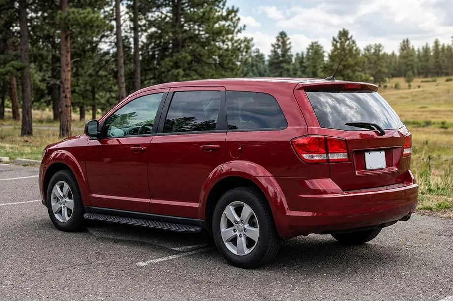 Dodge Journey 2008–2020 Sidosteg Tayga Black (2 st, aluminium) Image