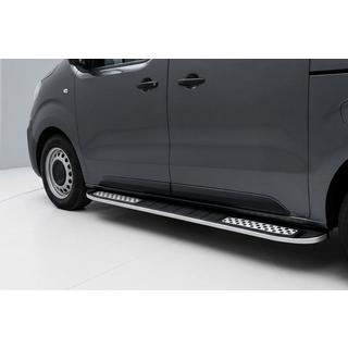 Sidosteg Tayga V2 (2 st, aluminium) Peugeot Expert 2007–2016 foto 1