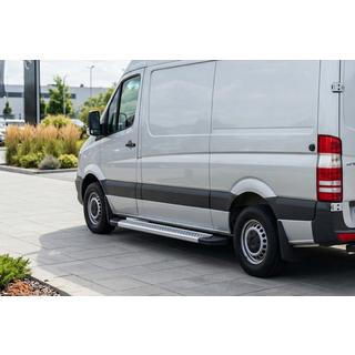 Sidosteg New Vision Grey (2 st, aluminium) Volkswagen Crafter 2006–2016 foto 1