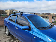 Chevrolet Aveo T250 2005–2011 Takräcke tvärbalkar för slätt tak (2 st, Asaf V4) foto 5