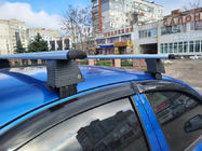 Chevrolet Aveo T250 2005–2011 Takräcke tvärbalkar för slätt tak (2 st, Asaf V4) foto 1