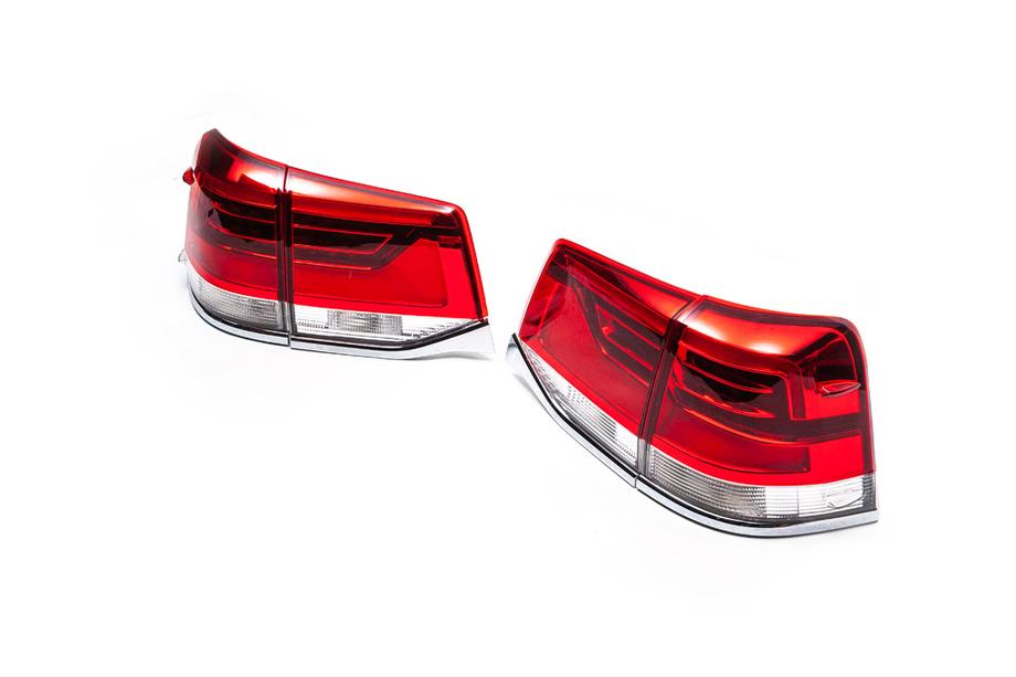 Toyota Land Cruiser 200 2007–2021 Baklyktor 2016-2021 (OEM-standard) Höger yttre bakljus (på skärm) Foto 8