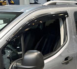 Peugeot Partner/Rifter 2019– Vindavvisare med kromlist (2 st, Niken) foto 2
