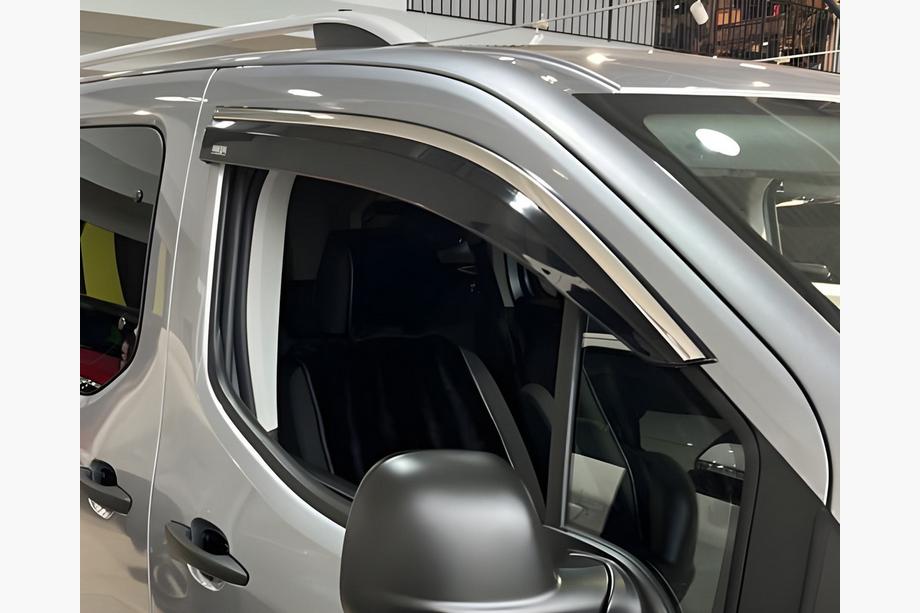 Citroen Berlingo/Multispace 2018– Vindavvisare med kromlist (2 st, Niken) Image