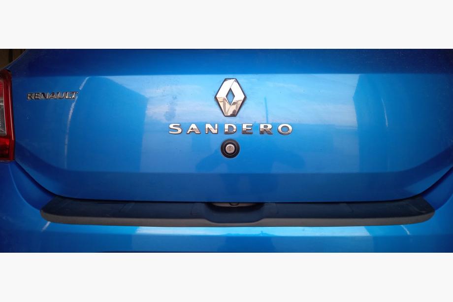 Renault Sandero 2013–2022 Bakre stötfångarskydd EuroCap (ABS) Foto 5