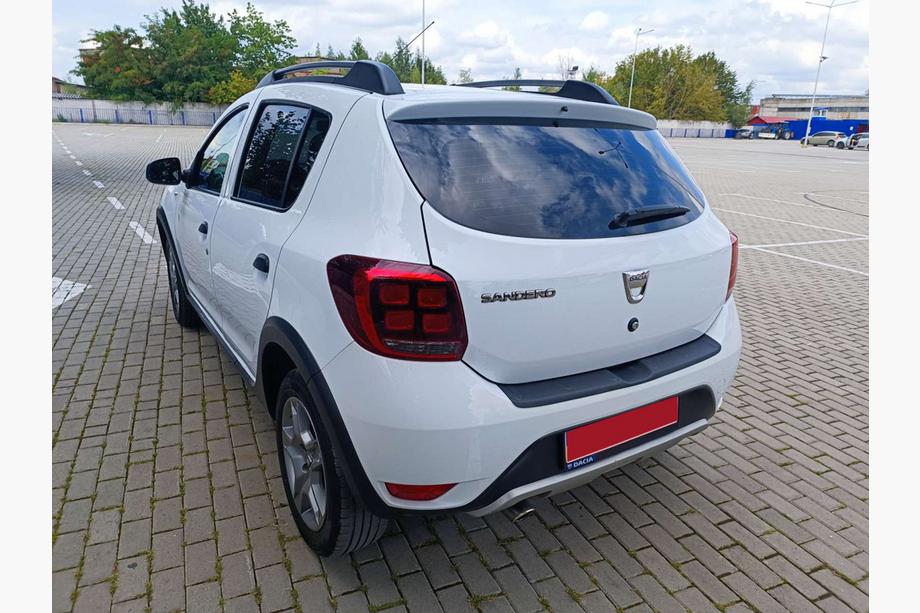 Renault Sandero 2013–2022 Bakre stötfångarskydd EuroCap (ABS) Foto 2