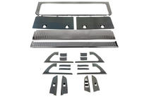 Toyota Land Cruiser 200 2007–2021 Inläggssats (mörk borstad aluminium) foto 5