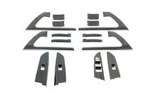 Toyota Land Cruiser 200 2007–2021 Inläggssats (mörk borstad aluminium) foto 9
