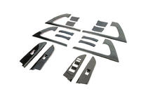 Toyota Land Cruiser 200 2007–2021 Inläggssats (mörk borstad aluminium) foto 10