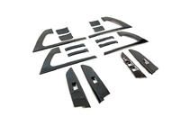 Toyota Land Cruiser 200 2007–2021 Inläggssats (mörk borstad aluminium) foto 11