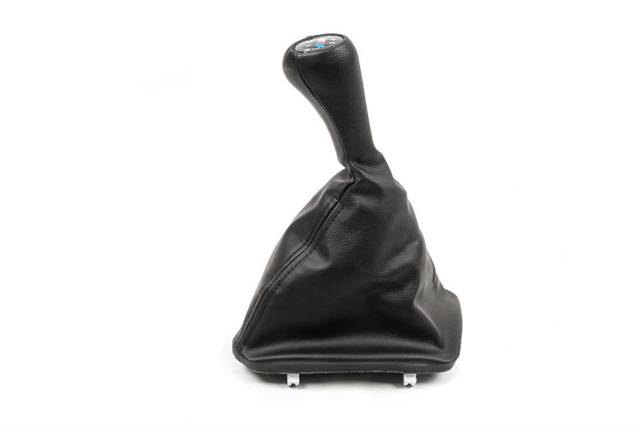 BMW 3-serien E36 1990–2000 Växelspaksdamask + växelknopp OEM 5-växlad (konstläder) Foto 2