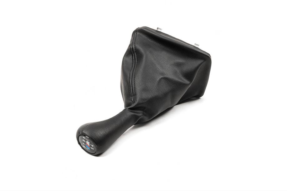BMW 3-serien E36 1990–2000 Växelspaksdamask + växelknopp OEM 5-växlad (konstläder) Foto 3