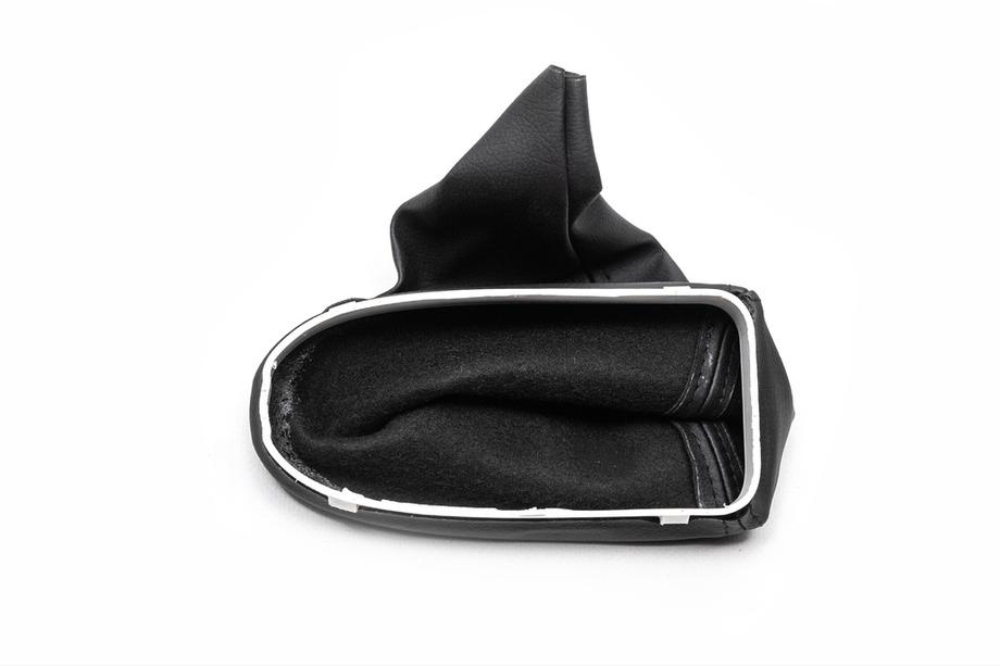 Mercedes E-klass W211 2002–2009 OEM växelspaksdamask (automat, konstläder) Foto 3
