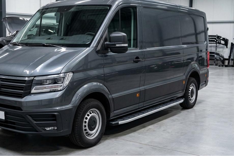 Volkswagen Crafter 2016– Sidosteg Fullmond (2 st, aluminium) Image
