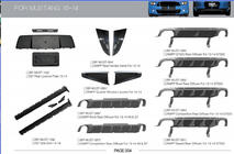 Ford Mustang 2015–2023 Bodykit-sats foto 3