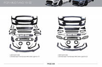 Ford Mustang 2015–2023 Bodykit-sats foto 11
