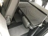 Toyota Sequoia 2007–2022 Bagagerumsmattor (EVA, svarta) foto 13