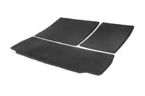 Toyota Sequoia 2007–2022 Bagagerumsmattor (EVA, svarta) foto 15